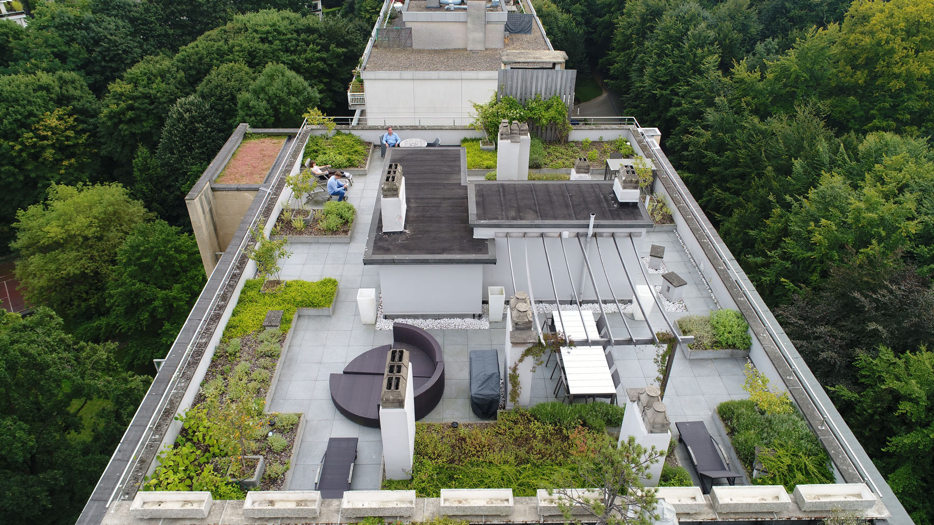 Terrasse sur le toit - Marcotte Style