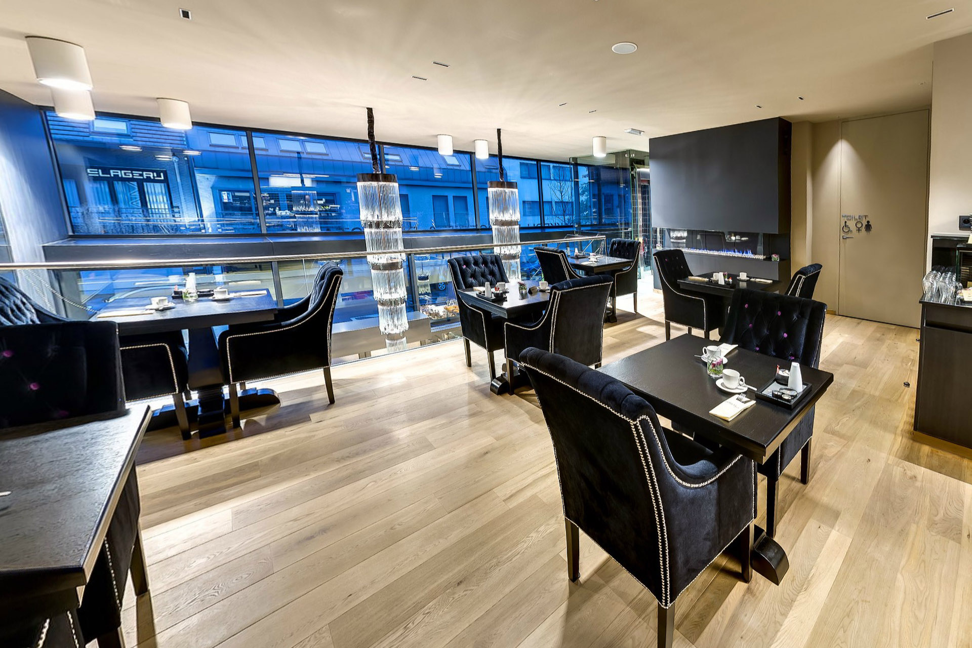 Lounge & restaurant: aménagement - Marcotte Style