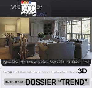 design et couleurs dossier webdeco 2011 - Marcotte Style