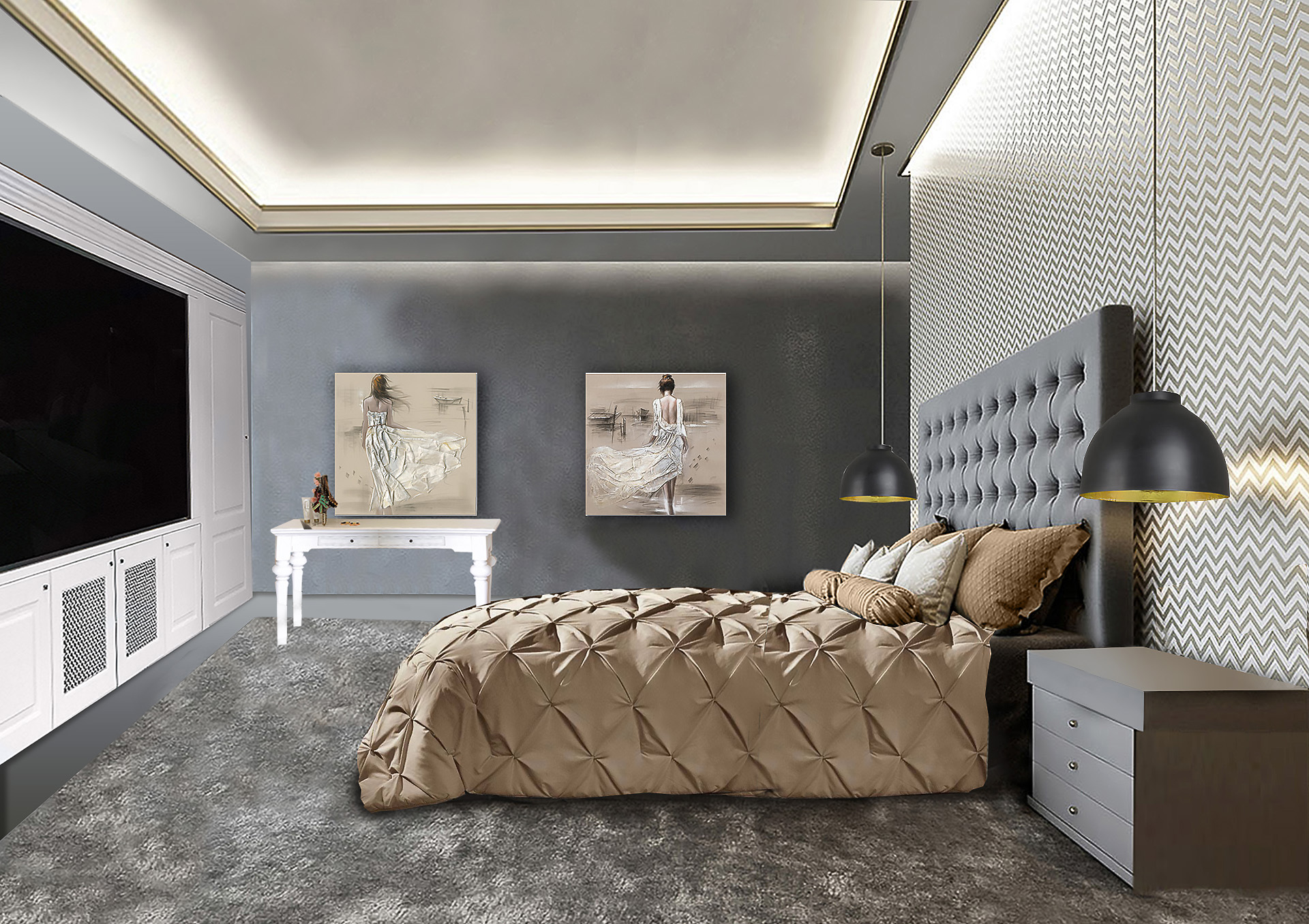 Schlafzimmer - Marcotte Style