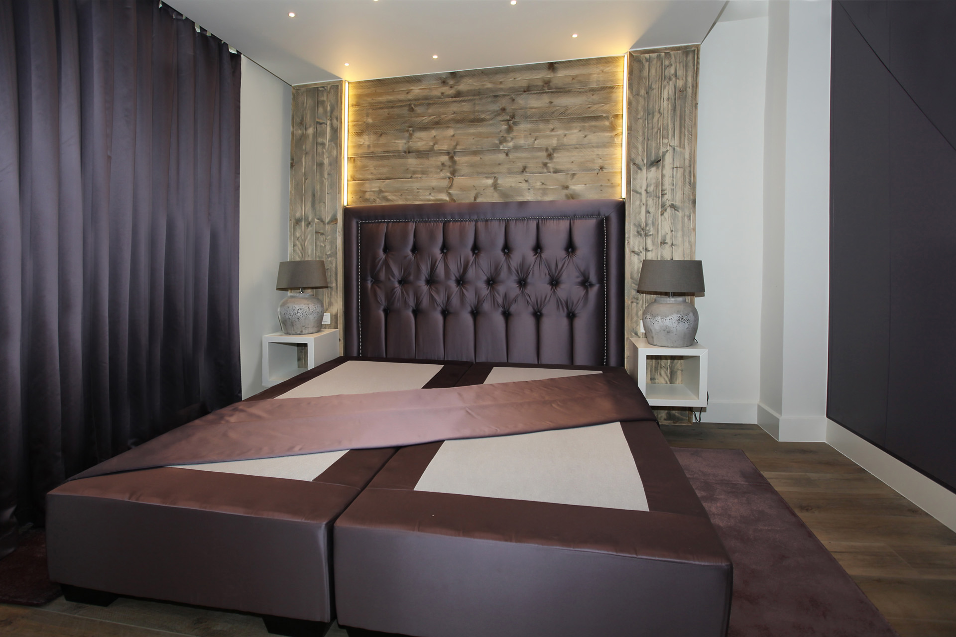 Schlafzimmer mit Bad und Dressing - Marcotte Style