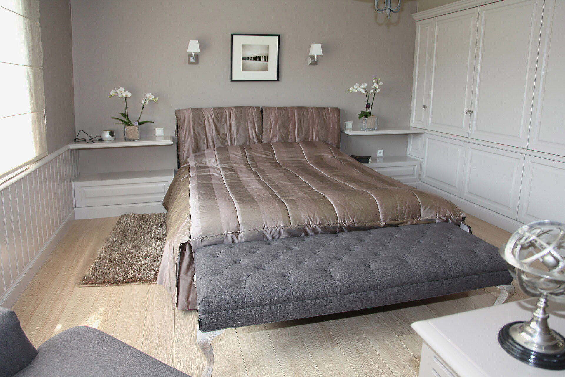 Slaapkamer in hedendaagse stijl