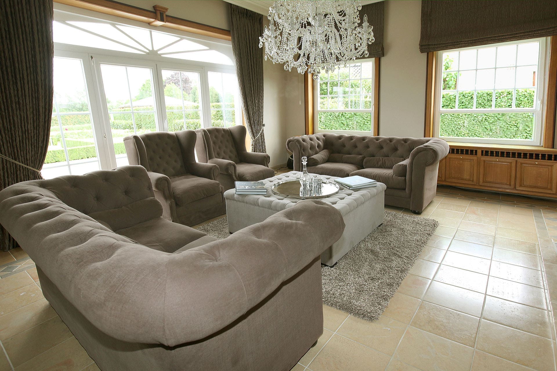 Salon in einer klassischen Schlossvilla