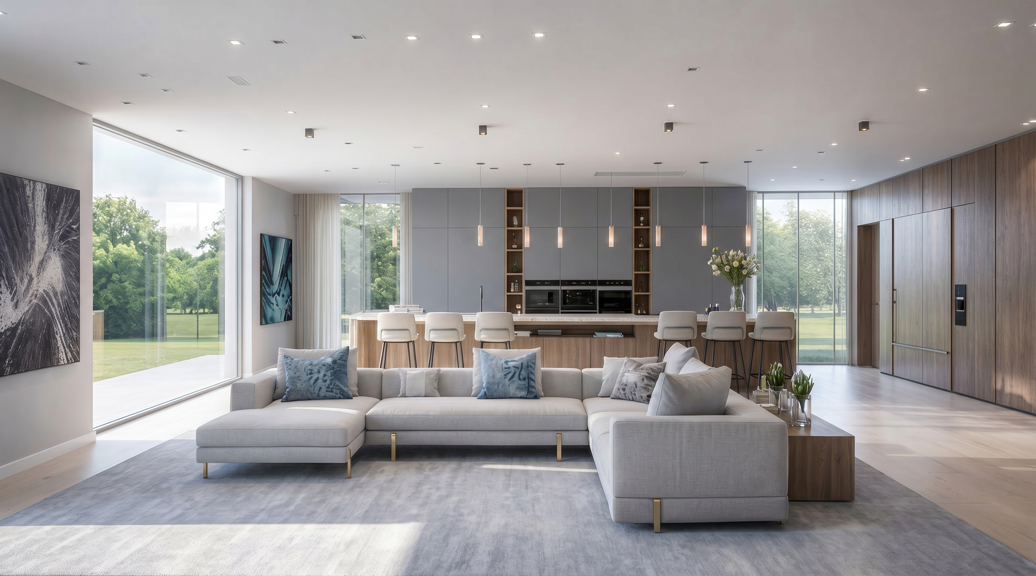 Moderne Italiaanse Villa 4 Marcotte Style Total Interior Design