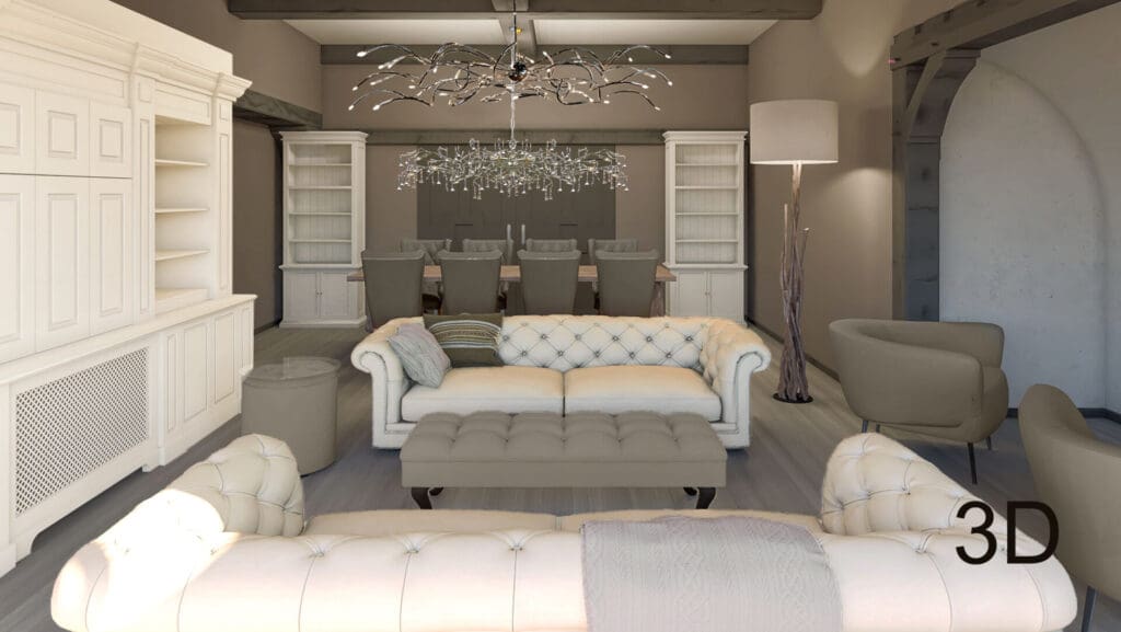 Tarieven en 3D 3 Marcotte Style Total Interior Design