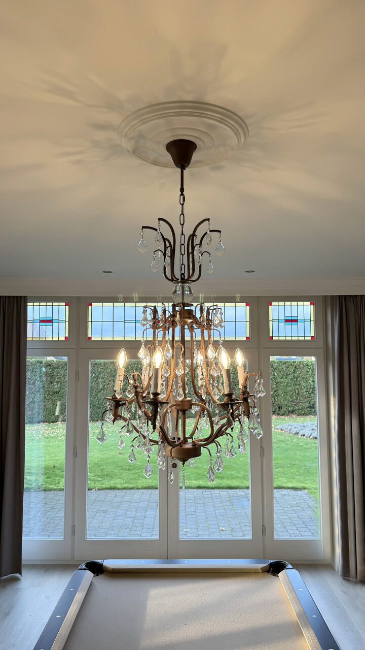 Detail zetel en tapijt - project Limburg