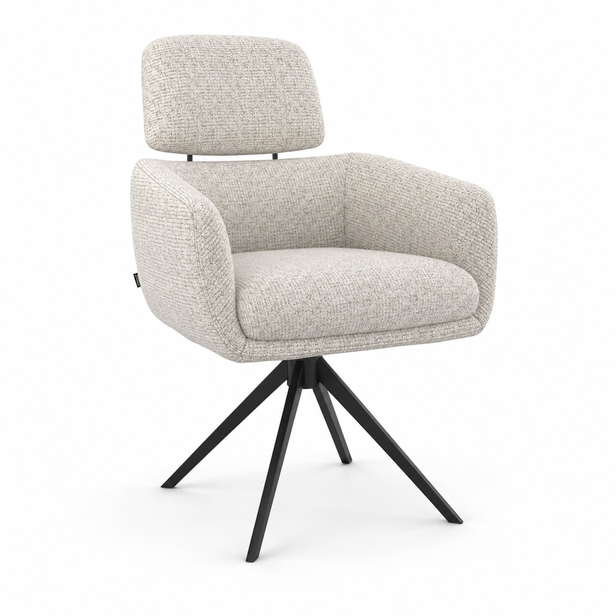 Chaise de salle à manger pivotante Anita
