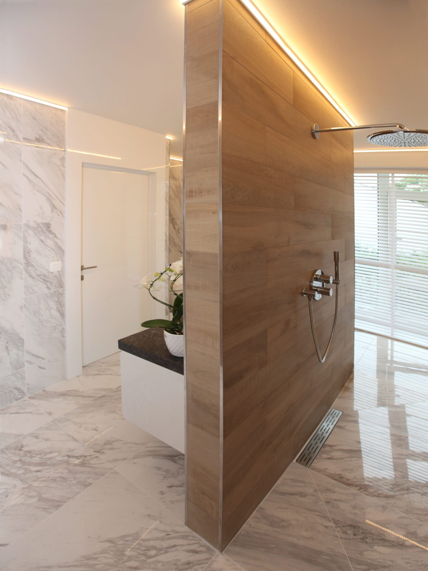 Badkamer met inloopdouche